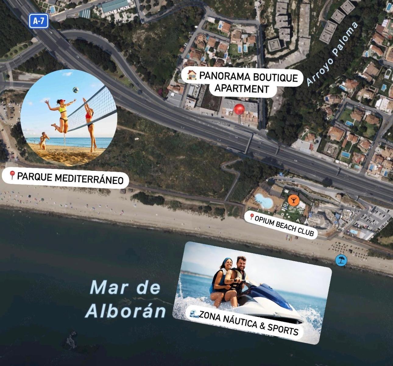 Frente A La Playa Apartamento Boutique En Marbella Ngoại thất bức ảnh